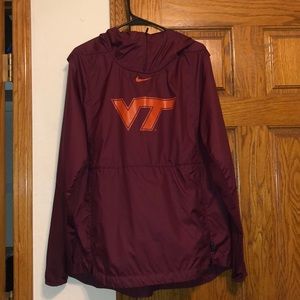 New Nike Dri-Fit Virginia Tech Windbreaker